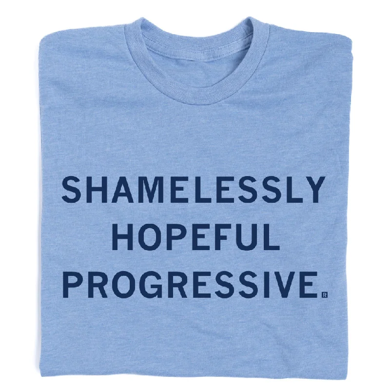 Women's Blouse with Rounded CollarShamelessly Hopeful Progressive