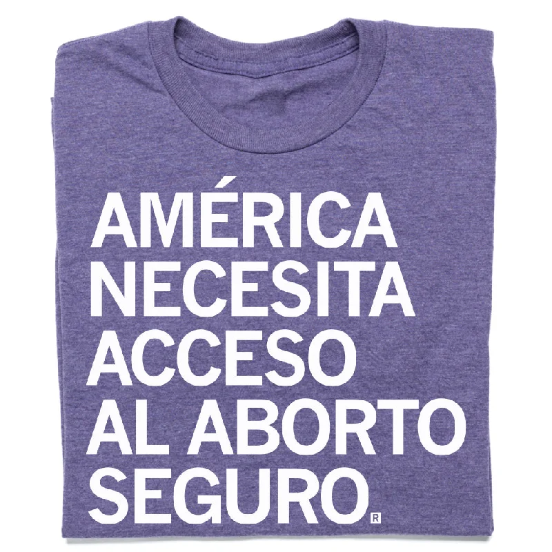 Women's Blouse with U-Shaped CollarAmerica Needs Access to Safe Abortion Spanish