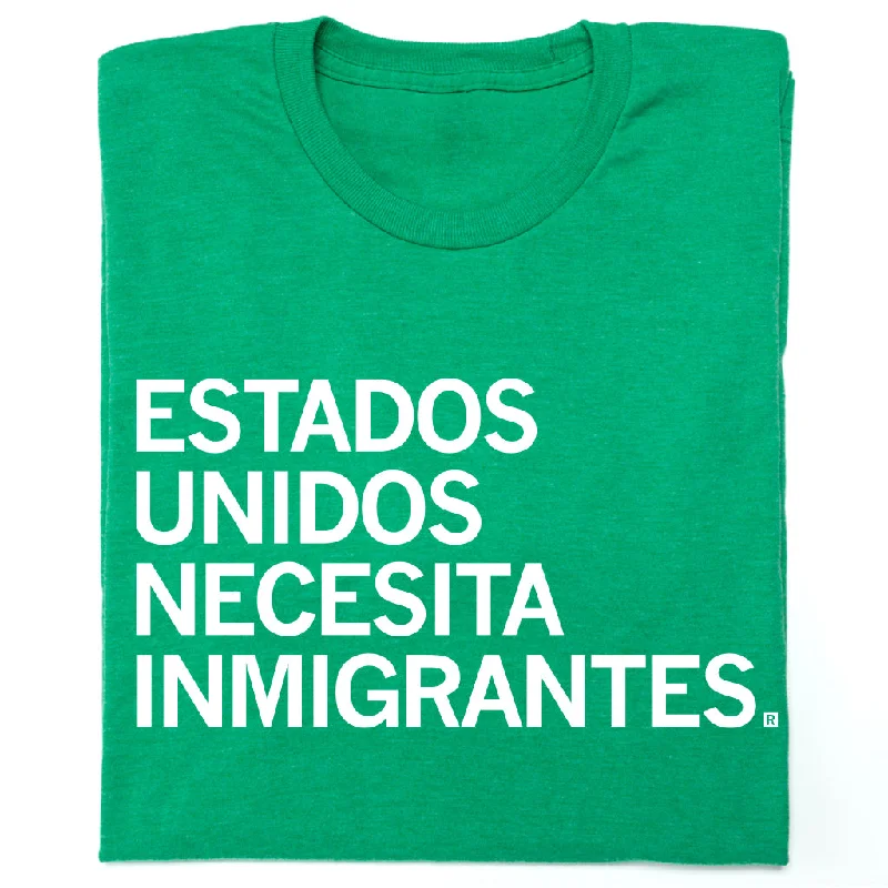 Women's Blouse with Shirt CollarAmerica Needs Immigrants Spanish