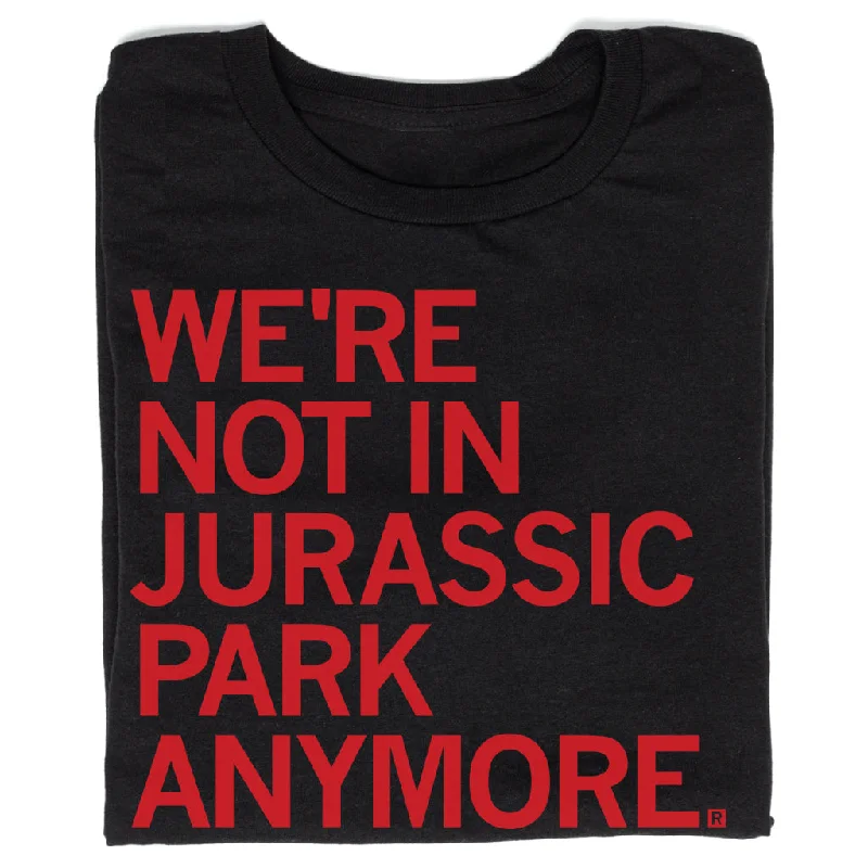 Women's Short-Sleeve BlouseWe’re Not In Jurassic Park Anymore