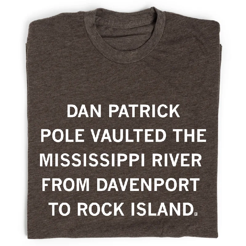 Women's Blouse with Wide CollarDan Patrick Pole Vaulted The Mississippi