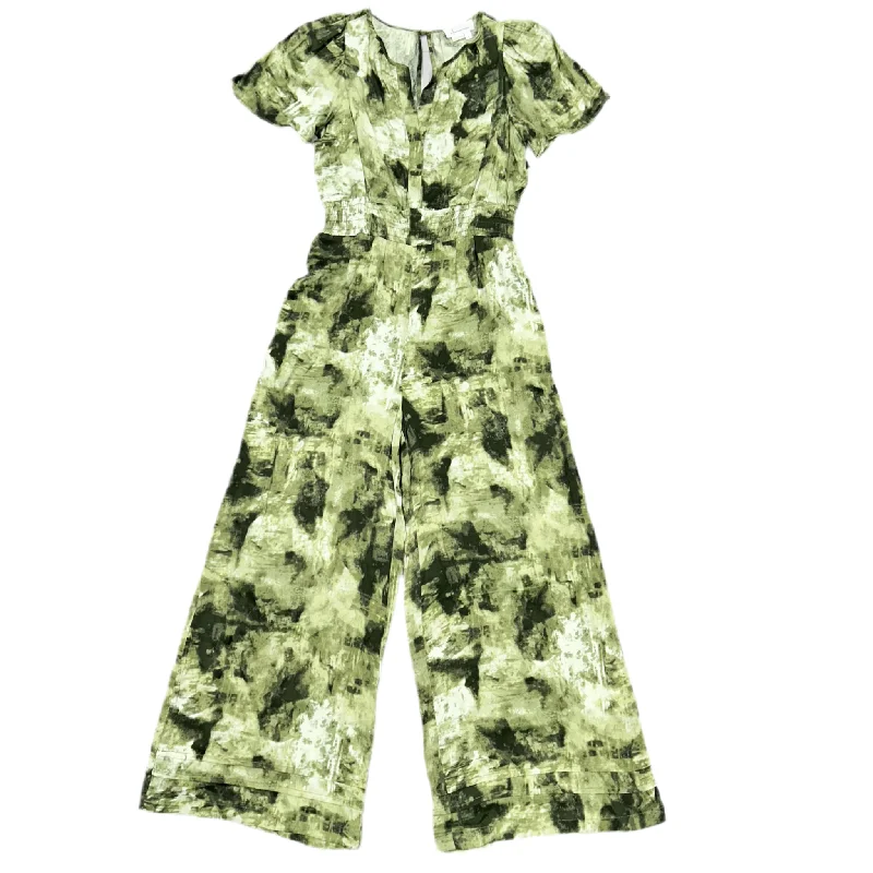 Women's Jumpsuits with V-Shaped CollarJumpsuit By Anthropologie In Green, Size: S