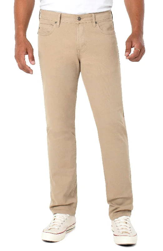 Women's Jodhpurs with Mandarin CollarKINGSTON MODERN STRAIGHT PEACHED COLORED TWILL