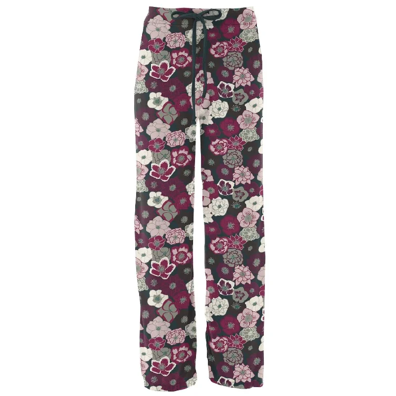 Women's Jodhpurs with Sweetheart NeckWomen's Print Lounge Pants In Hellebores