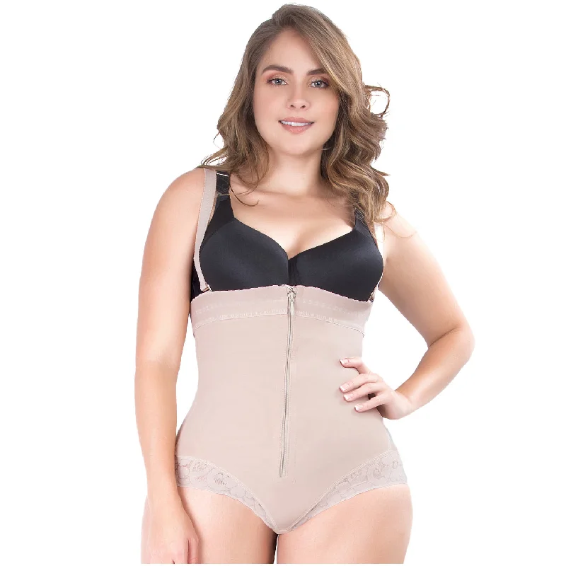 firm-control shapewear for party dressesUpLady 6155 | Faja Strapless Colombiana Levanta Cola Control de Abdomen