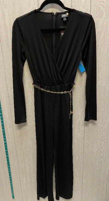 Women's Jumpsuits with Keyhole NeckJumpsuit By Inc In Black & Gold, Size: Small