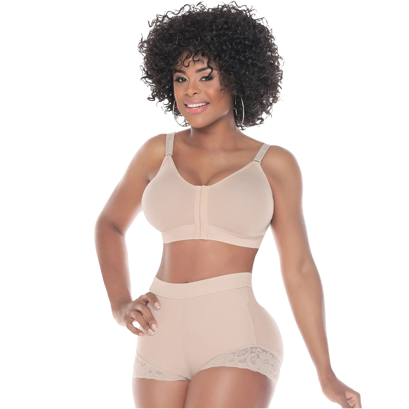 long-sleeve body suit for smoothing under sleevesSalome 331 Panty Moldeador Levanta Gluteos Con control de Abdomen