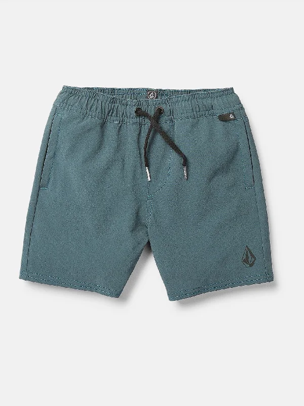 Little Boys Nomoly Hybrid Shorts - Dark Slate