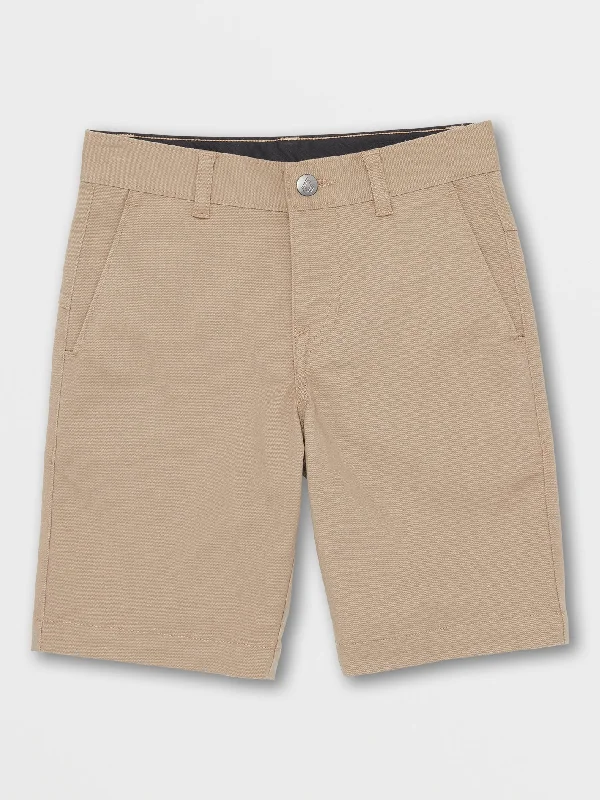 Big Boys Vmonty Stretch Shorts - Khaki