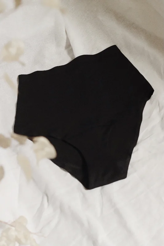 women's underwear with a concealed pocketHigh waisted Menstrual panties