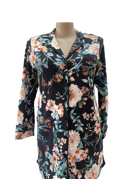 women's pajamas with a charming floral patternSainted Sister Nightshirt