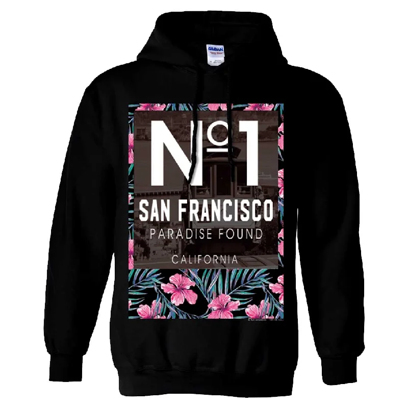 Women's HoodiesSan Francisco No. 1 Paradise Found California Sweatshirt Hoodie