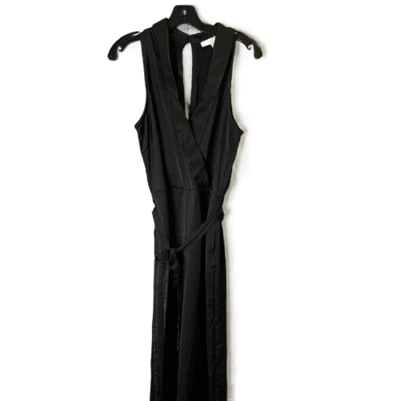 Women's Jumpsuits with Rounded CollarJumpsuit By Loft In Black, Size: S