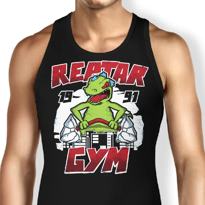 Women's Blouse with Mandarin CollarReptar Gym - Tank Top