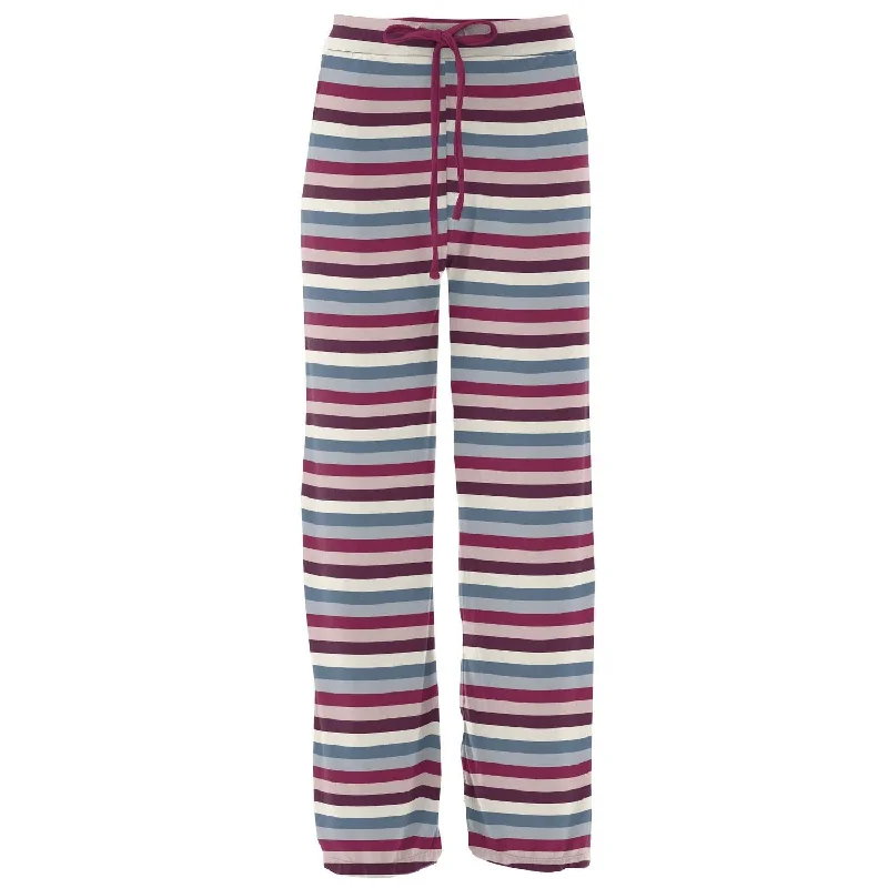 Women's Jodhpurs with Notched CollarWomen's Print Lounge Pants In Jingle Bell Stripe