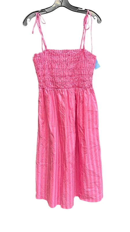 Women's High-Low DressesDress Casual Midi By A New Day In Pink, Size: M