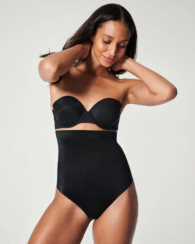 plus-size high-waisted shapewear shortsSpanx - Suit your fancy high waist shaping thong