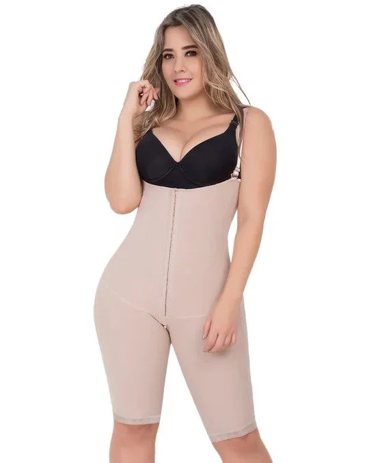 lightweight shapewear for warm weather6172 UpLady Guitarra Knee Length