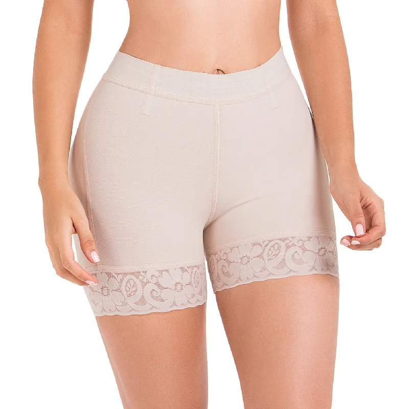 high-waisted tummy control shapewearMaríaE FU101 | Faja Shorts Reductoras Levanta Cola para Mujer | Control Abdominal