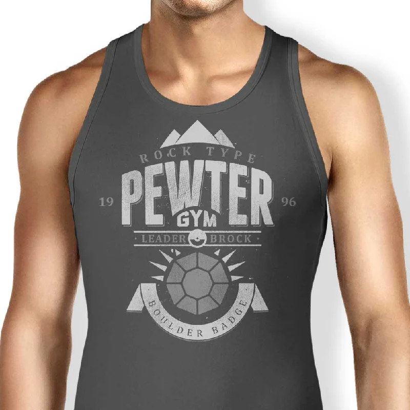 Women's Button-Up BlousePewter City Gym - Tank Top