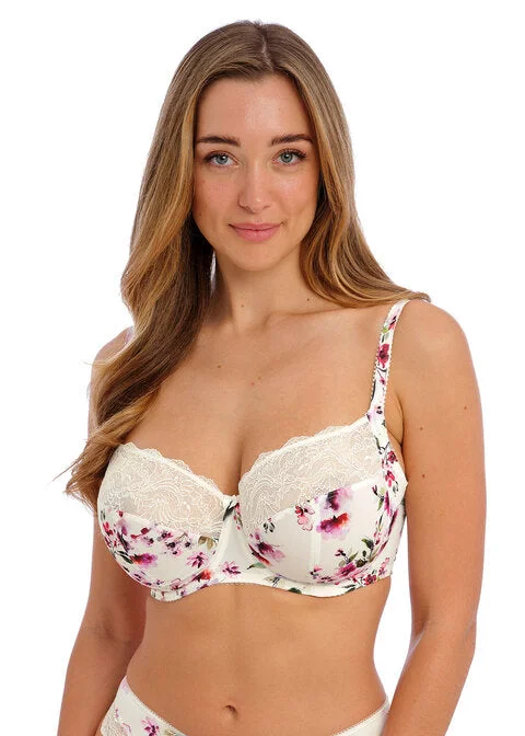 plus-size minimizer underwire braLucia Wildflower Uw Side Support Bra