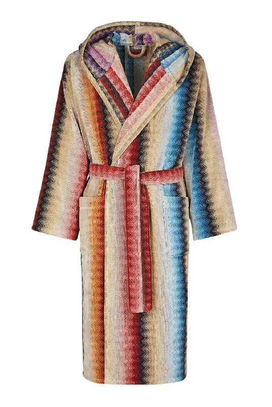 women's pajamas for winter warmthACCAPPATOIO MISSONI - BYRON