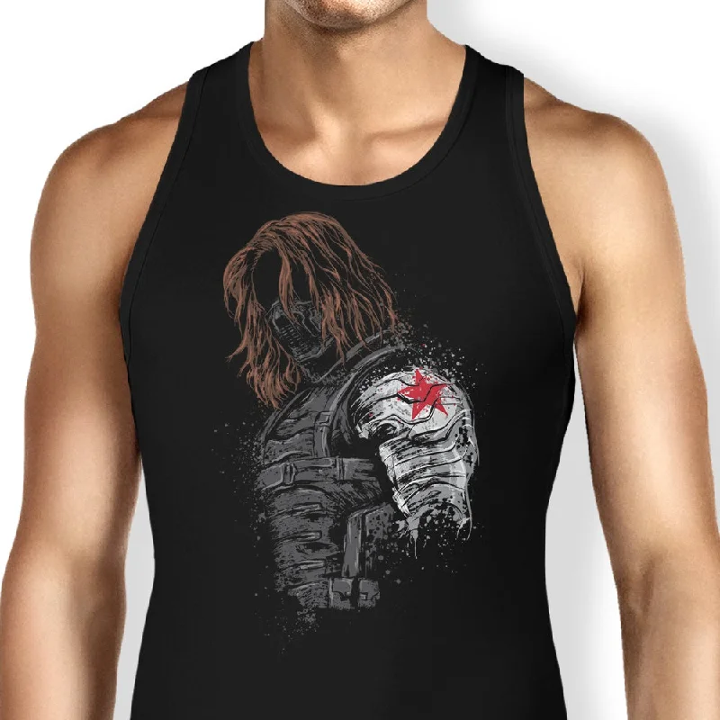 Women's Blouse with Shirt CollarWinter Soldier - Tank Top