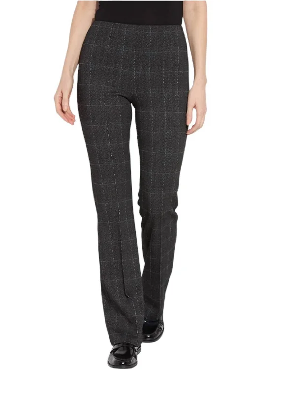 Women's JodhpursElysse Wide Leg Pant In San Francisco Plaid