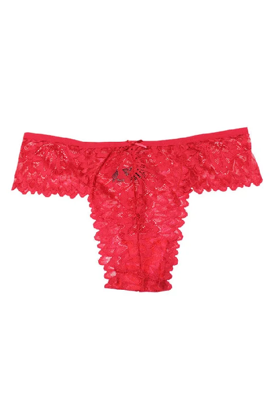 lightweight cotton briefs with a breathable modal fabricFloral Lace Panty