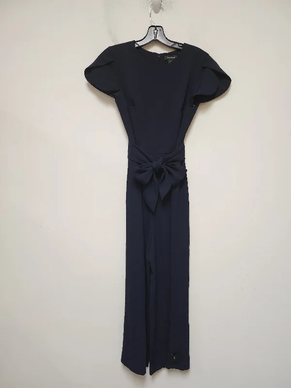 Women's Jumpsuits with Shawl CollarJumpsuit By Club Monaco In Blue, Size: Xs