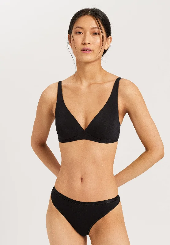 cotton-blend briefs with a built-in bra and moisture-wicking fabric for added support and comfortCotton Sensation Soft Cup Bra