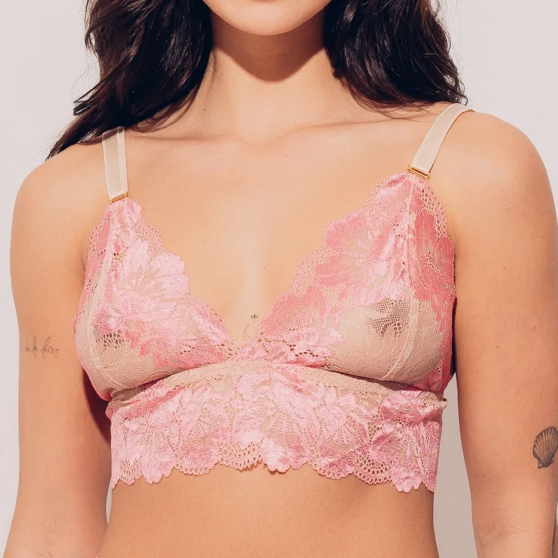 seamless bra with moisture-wicking fabricSimplicité Bralette - Laelia