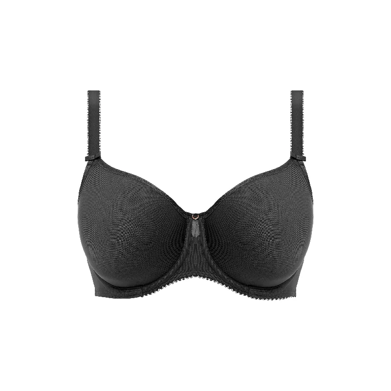 sheer lace braFANTASIE REBECCA ESSENTIALS UW MOULDED SPACER BRA BLACK