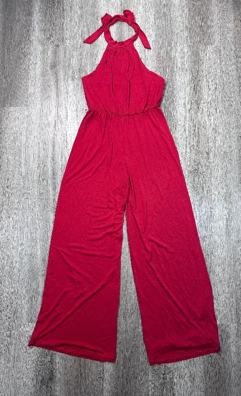 Women's Jumpsuits with Sweetheart CollarJumpsuit By Lovers & Friends In Red, Size: S