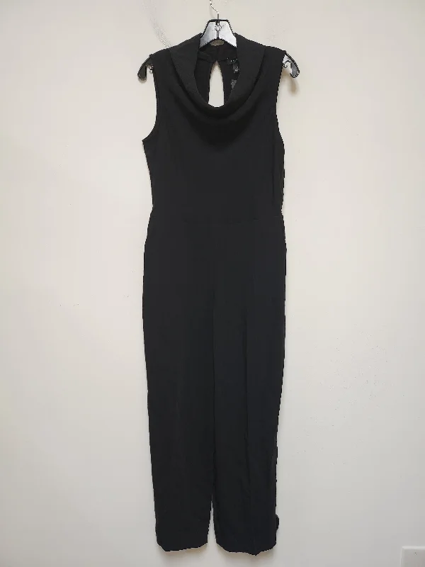 Women's Jumpsuits with V-Shaped CollarJumpsuit By Club Monaco In Black, Size: M