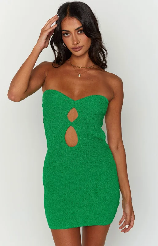 Women's Maxi DressesAlisha Green Strapless Mini Dress