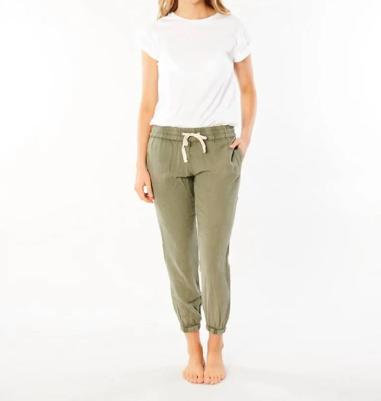 Women's Jodhpurs with Shawl CollarClassic Surf Pant In Vetiver