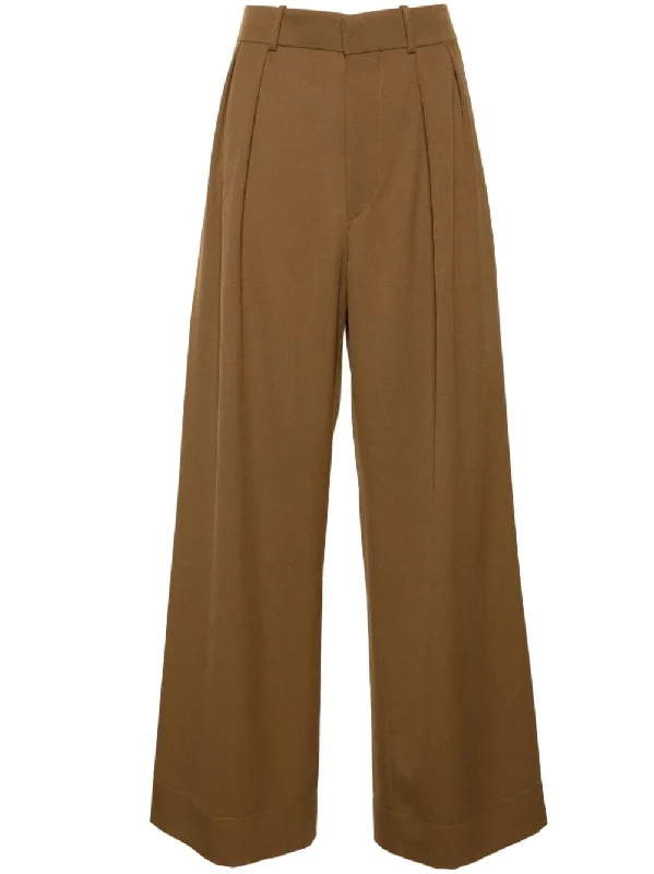 Women's Jodhpurs with Mid WaistWardrobe.Nyc Women's Wardrobe Nyc Trousers