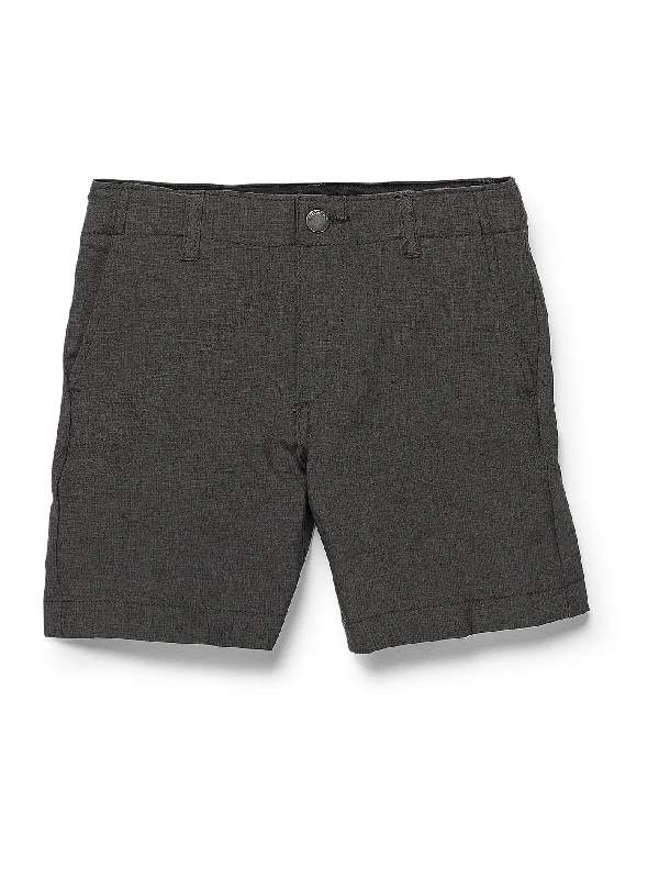 Little Boys Kerosene Hybrid Shorts - Charcoal Heather