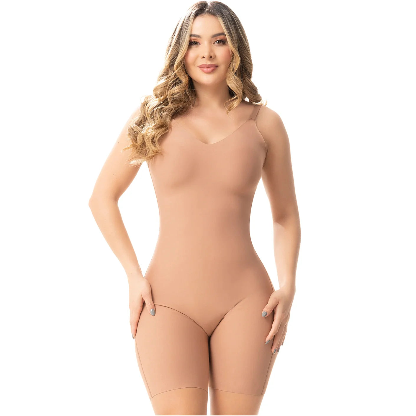 thigh slimmer shapewear pantsSONRYSE SP44NC Fajas Colombianas Moldeadoras Reductoras Abdomen Levanta Glúteos tipo Jumpsuit