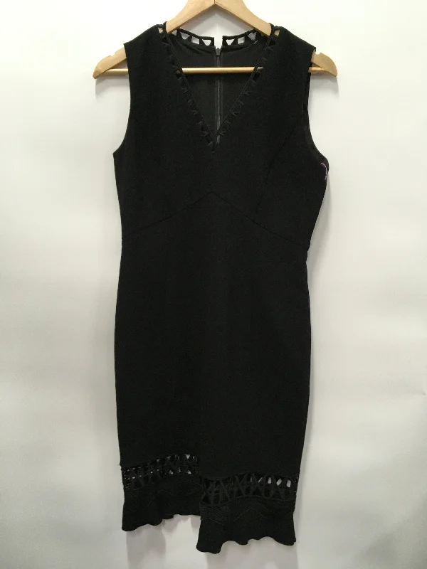 Women's U-Back DressesBlack Dress Work Elie Tahari, Size M