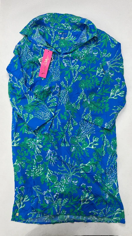 Women's Maxi DressesBlue Green Dress Work Lilly Pulitzer, Size S