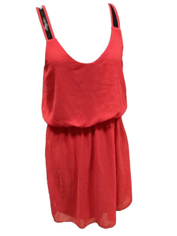 Women's Cut-Out DressesRed Dress Casual Short Tobi, Size S