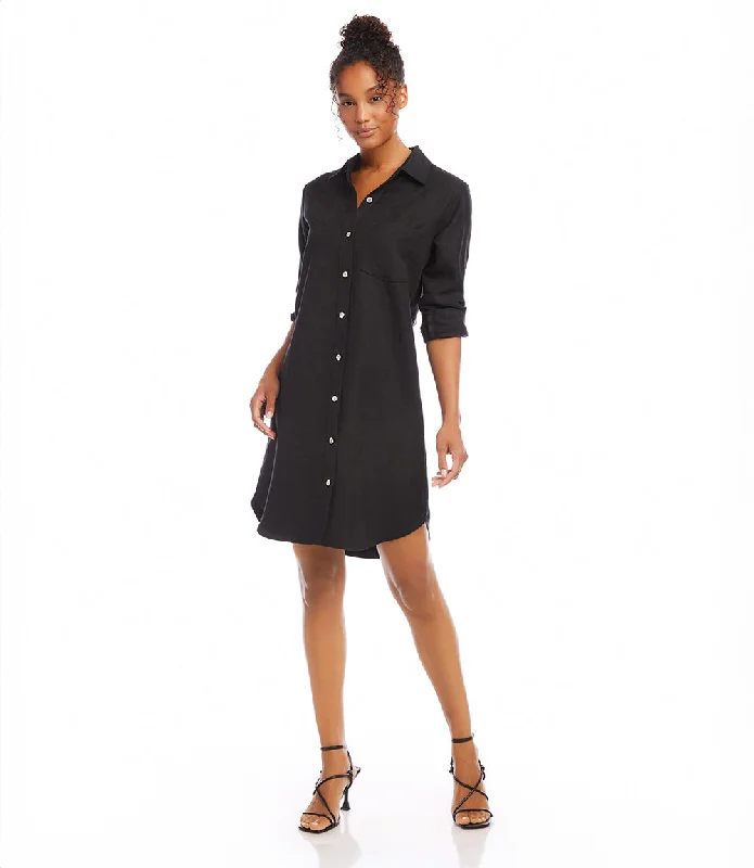 Women's High Collar DressesShirtdress