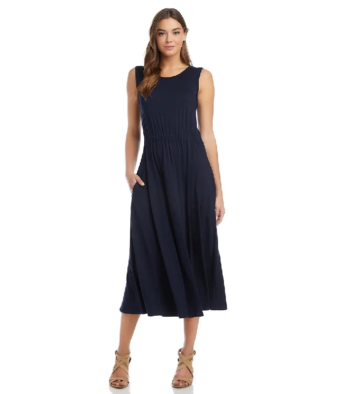 Women's Ruffled DressesSleeveless Artisan Dress