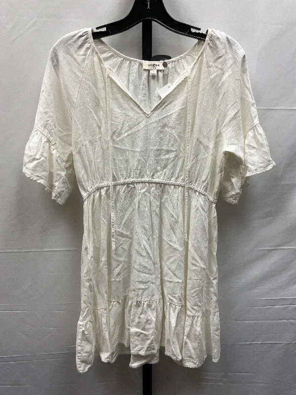 Women's Midi DressesWhite Dress Casual Short Umgee, Size S